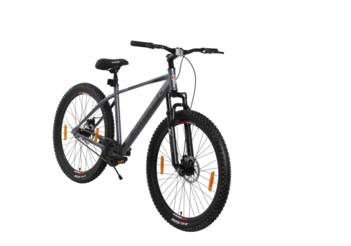 Berlin Kross 27.5T MTB – 27.5" Tyres, Suspension Fork, 21-Speed, Disc Brakes, Grey